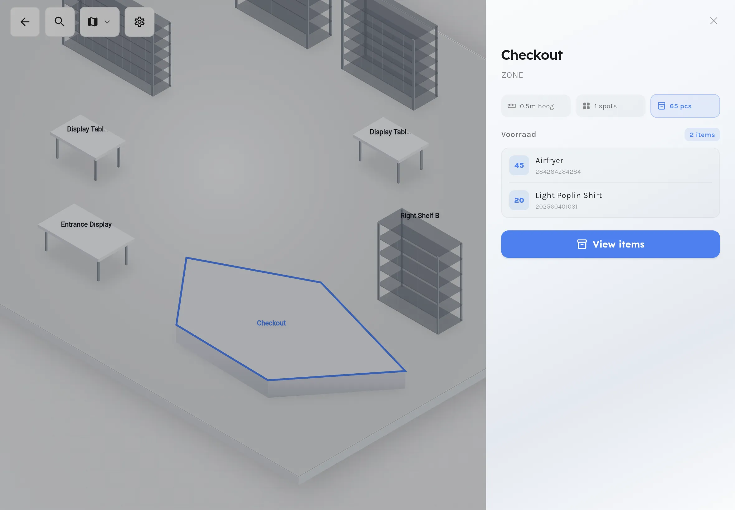 Isometric floorplan in Beam